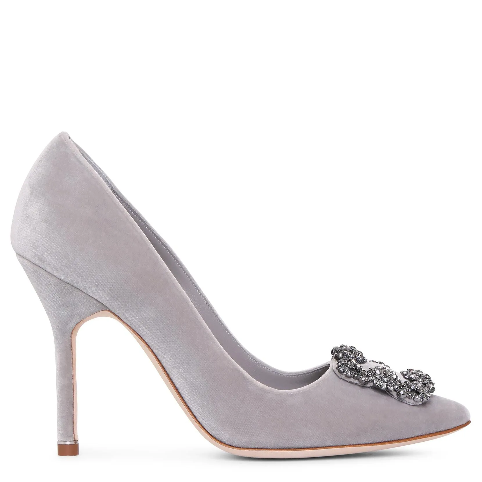 Hangisi 105 velvet grey pumps