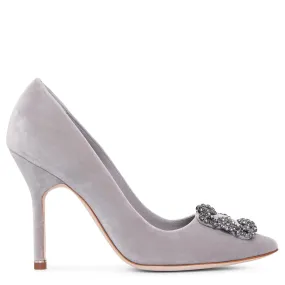 Hangisi 105 velvet grey pumps