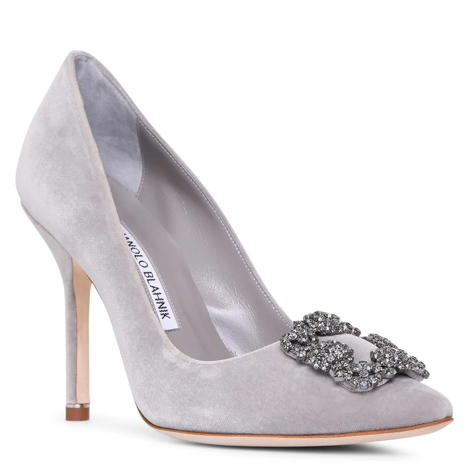 Hangisi 105 velvet grey pumps