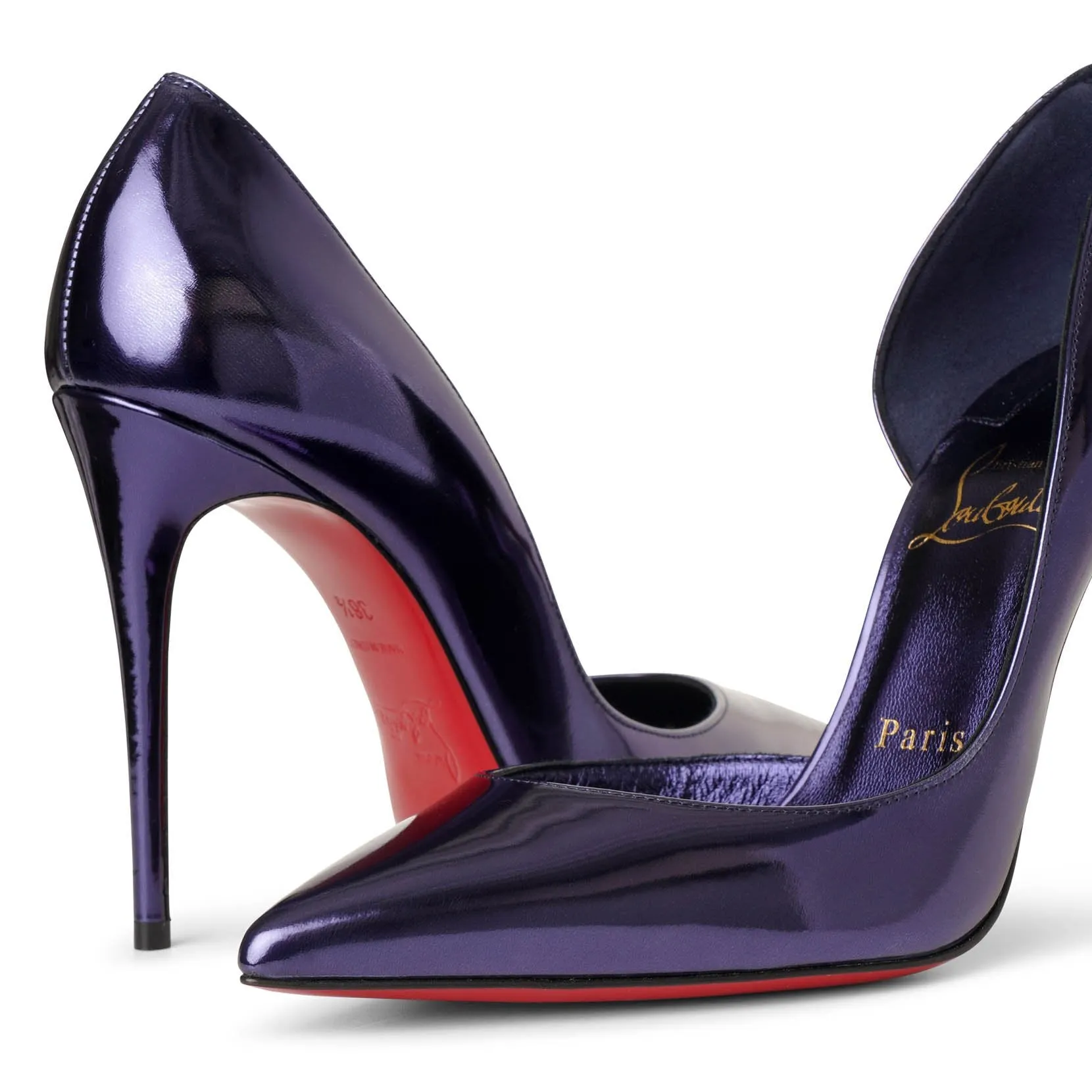 Iriza 100 patent metallic pumps