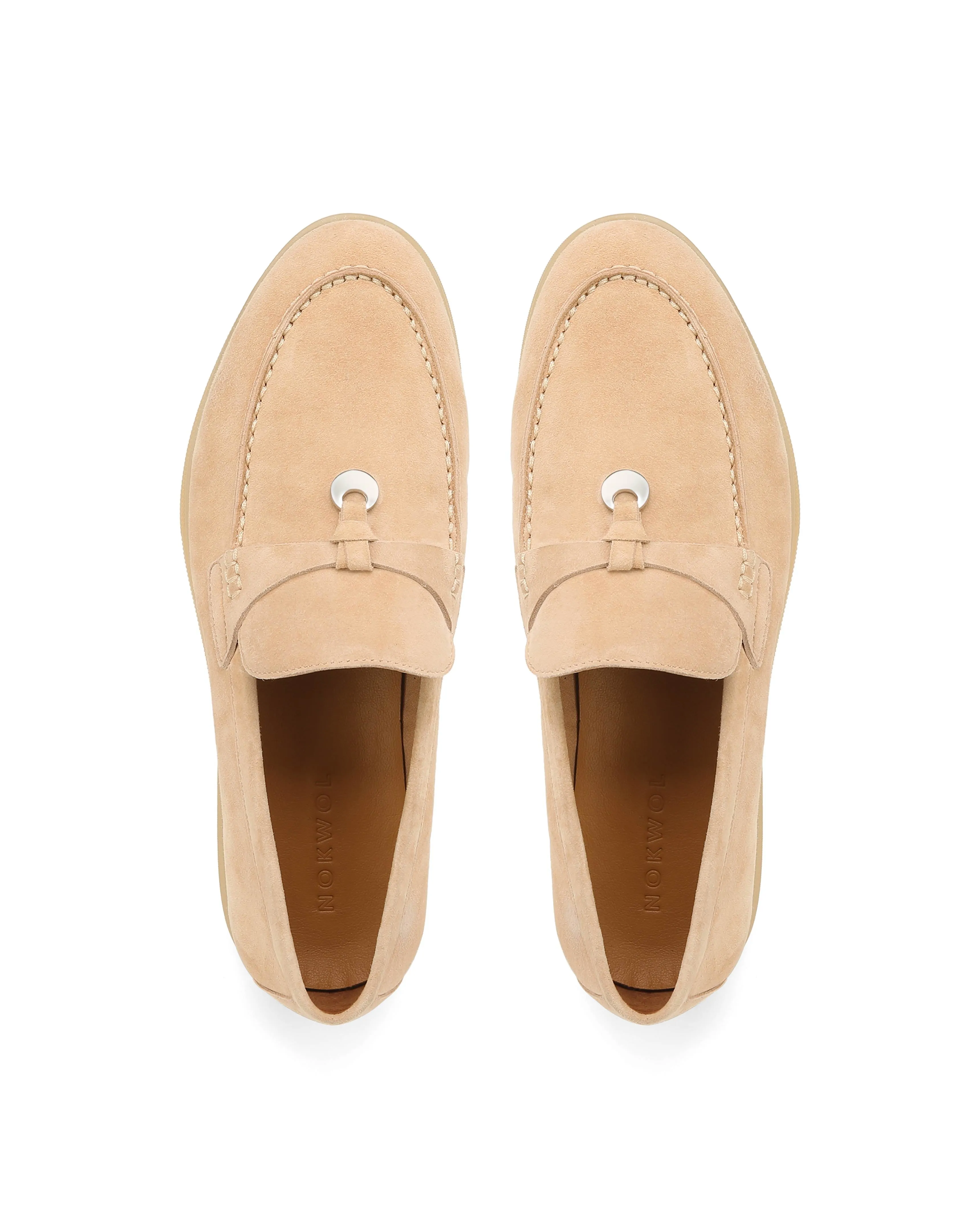 Jamie Beige Suede