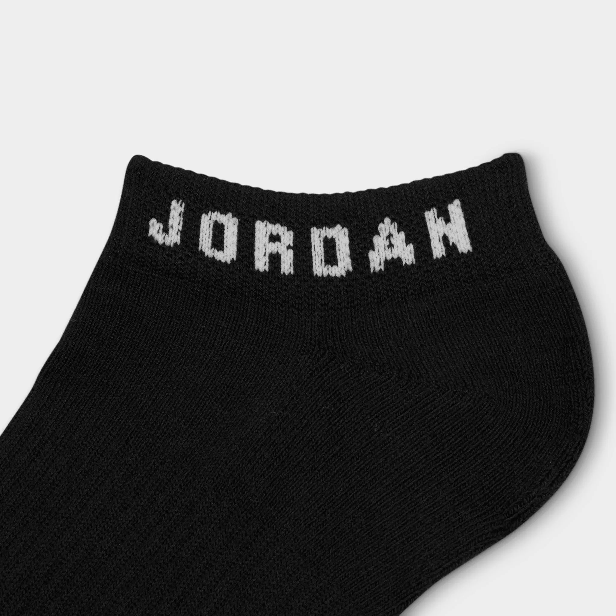 Jordan Everyday No-Show Socks (3 Pack) Black / White
