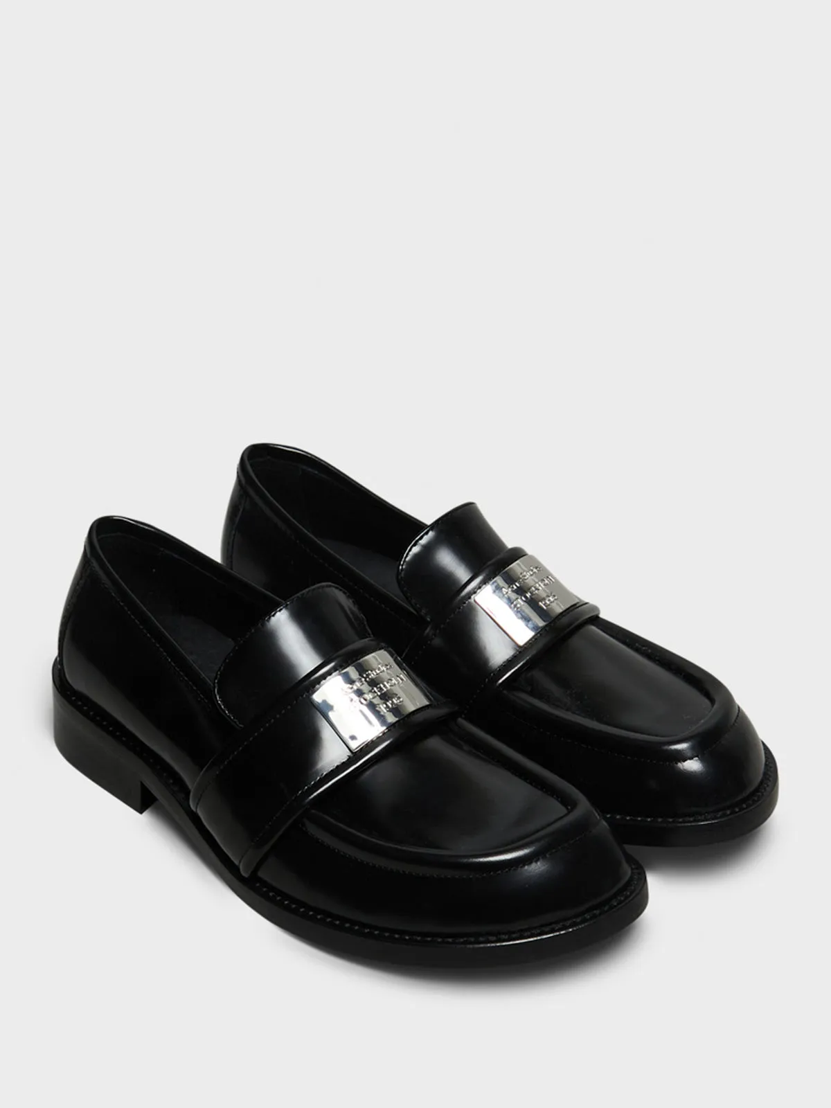 Leather Loafers in Black