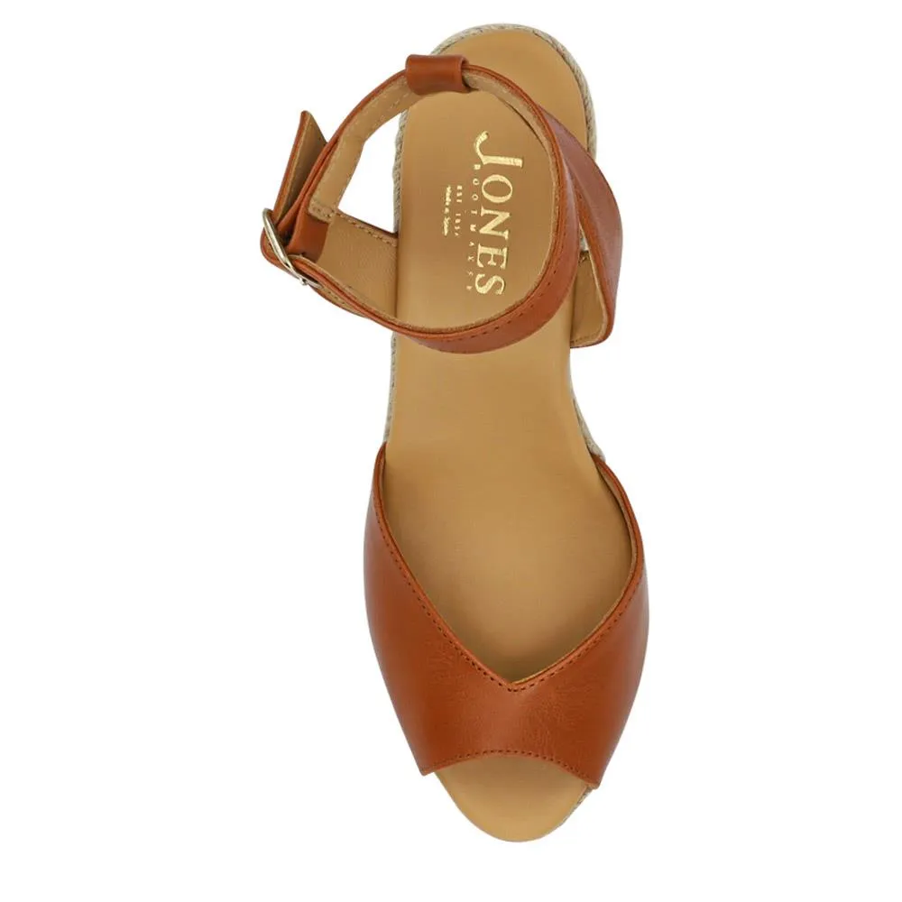 Leather Wedge-Heeled Sandals - MARCHESA / 327 169