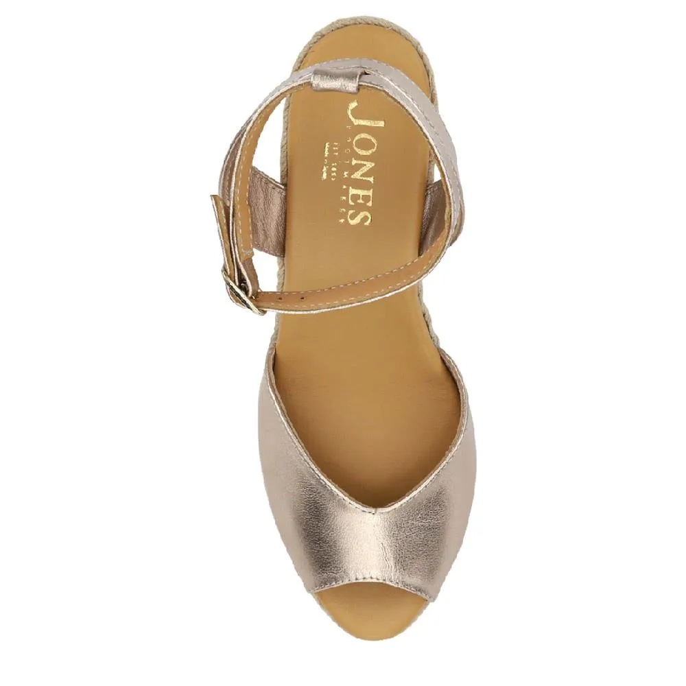 Leather Wedge-Heeled Sandals - MARCHESA / 327 169