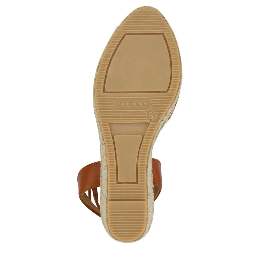 Leather Wedge-Heeled Sandals - MARCHESA / 327 169