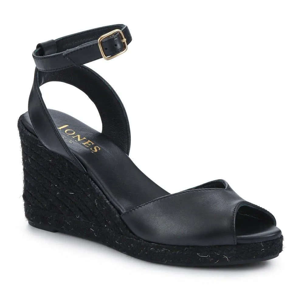 Leather Wedge-Heeled Sandals - MARCHESA / 327 169