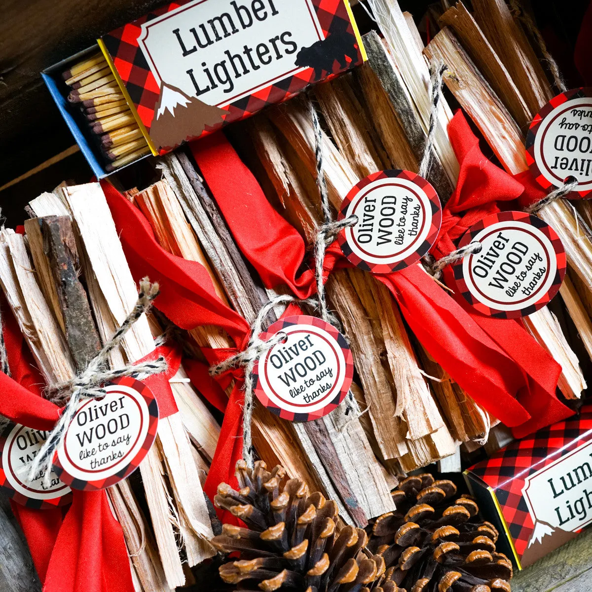 Little Lumberjack Party Decorations Set | Wilderness Forest Party