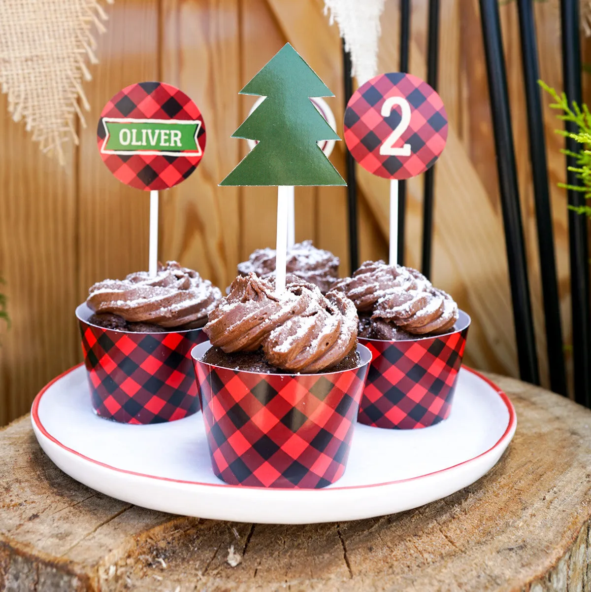 Little Lumberjack Party Decorations Set | Wilderness Forest Party