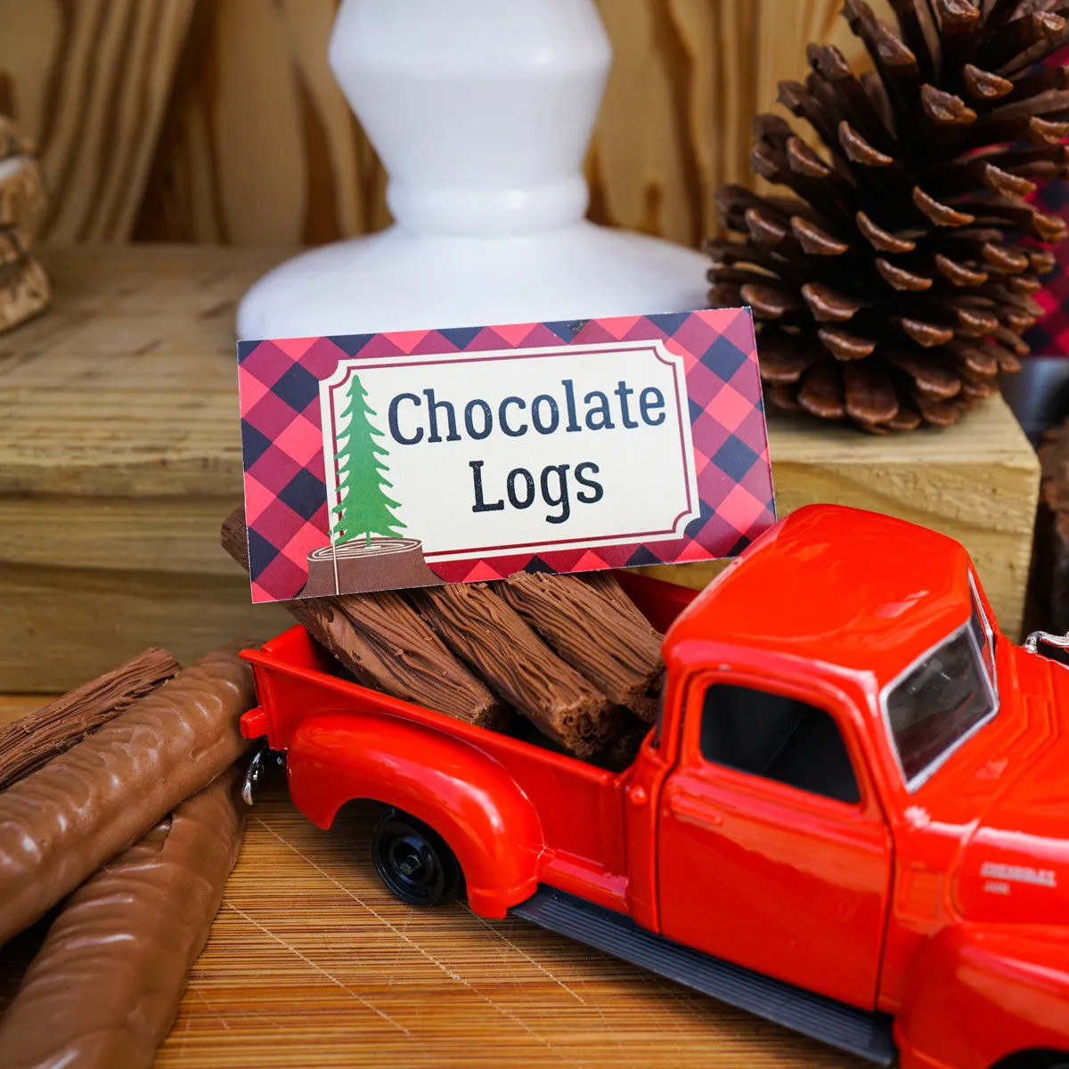 Little Lumberjack Party Decorations Set | Wilderness Forest Party