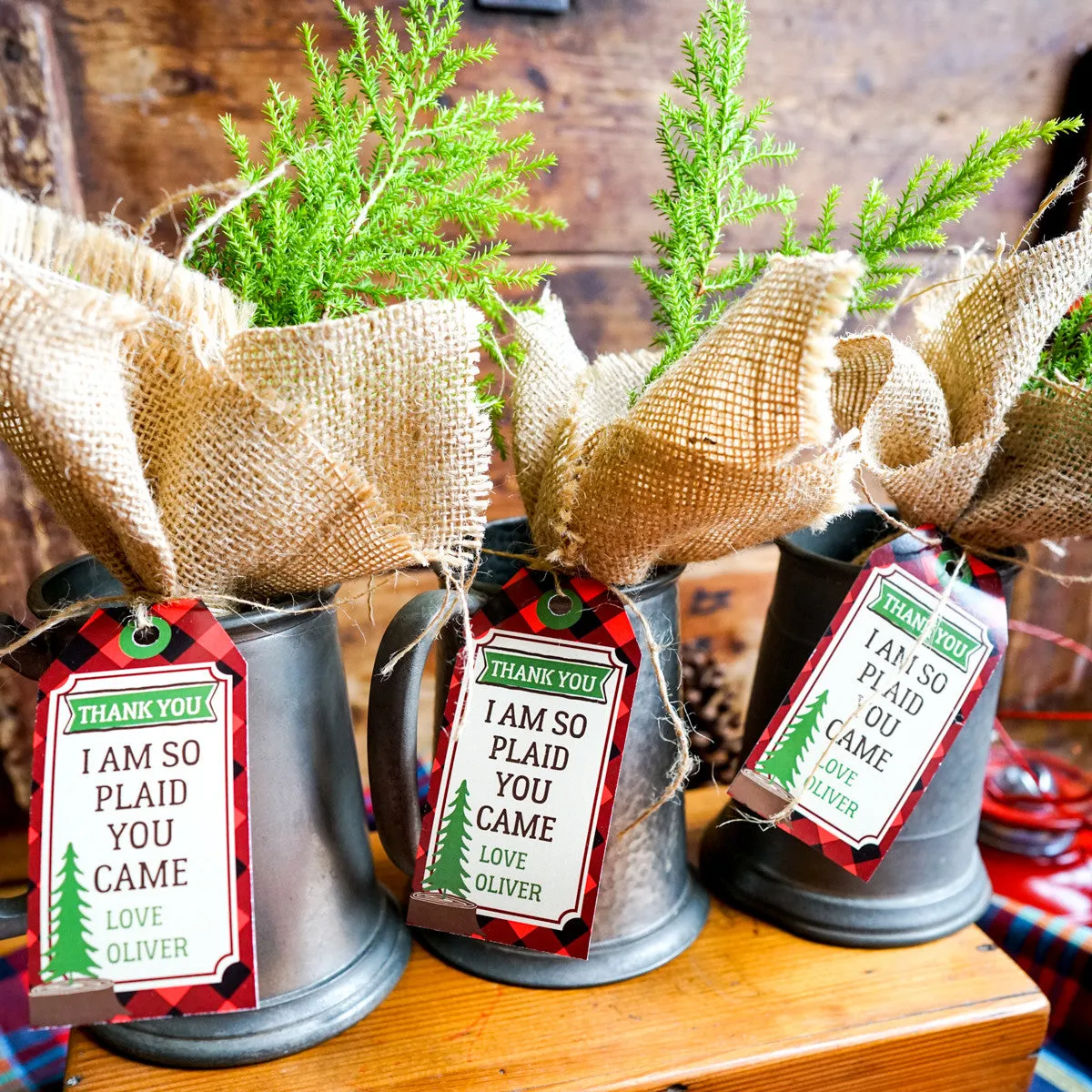 Little Lumberjack Party Decorations Set | Wilderness Forest Party