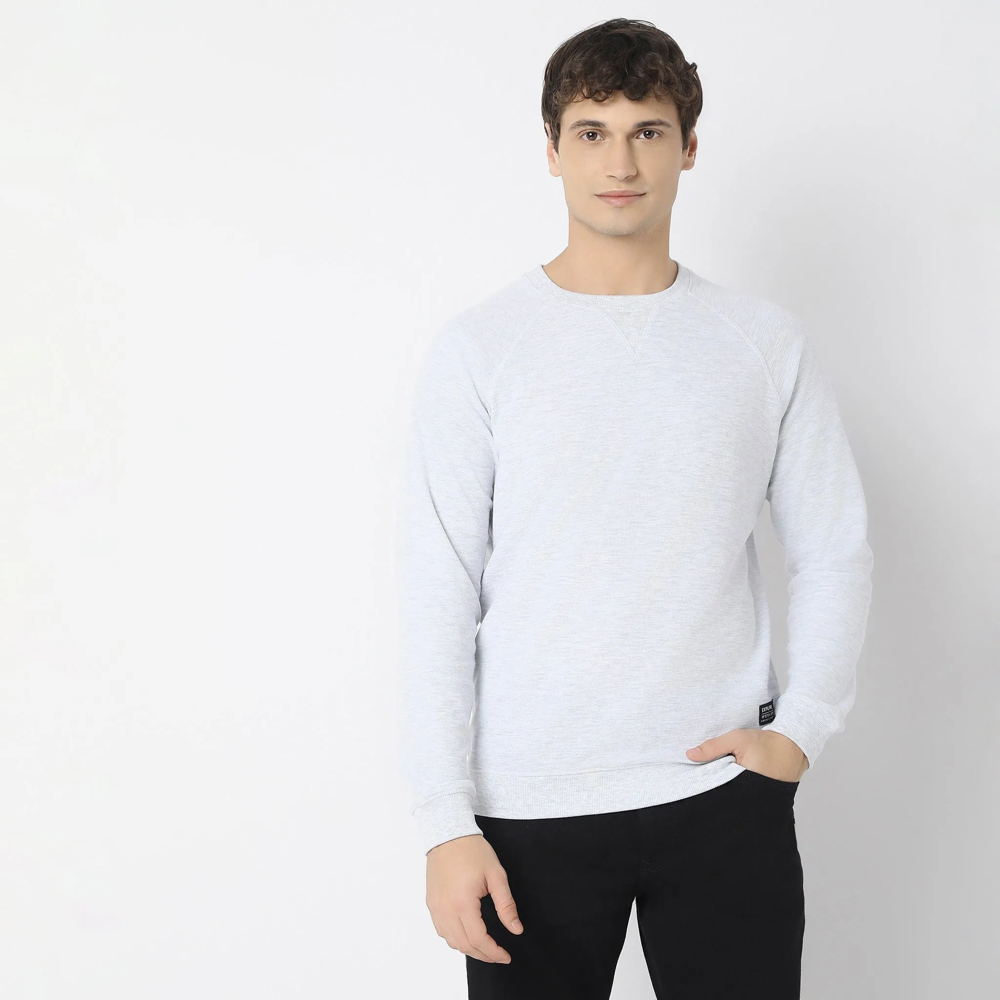 Lumberjackᵘˣ Authentic Pull Over with Micro Structure Comfort Blend - Regular Fit Solid
