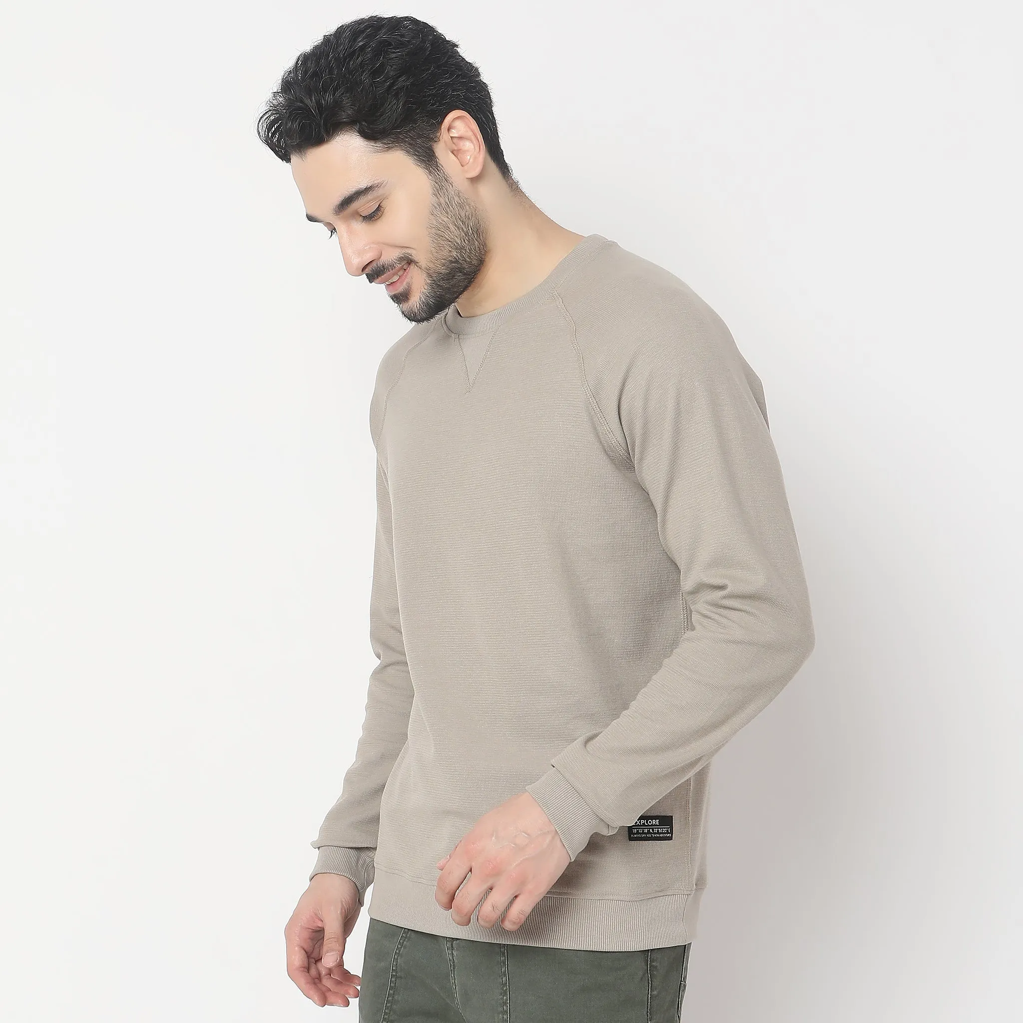 Lumberjackᵘˣ Authentic Pull Over with Micro Structure Comfort Blend - Regular Fit Solid