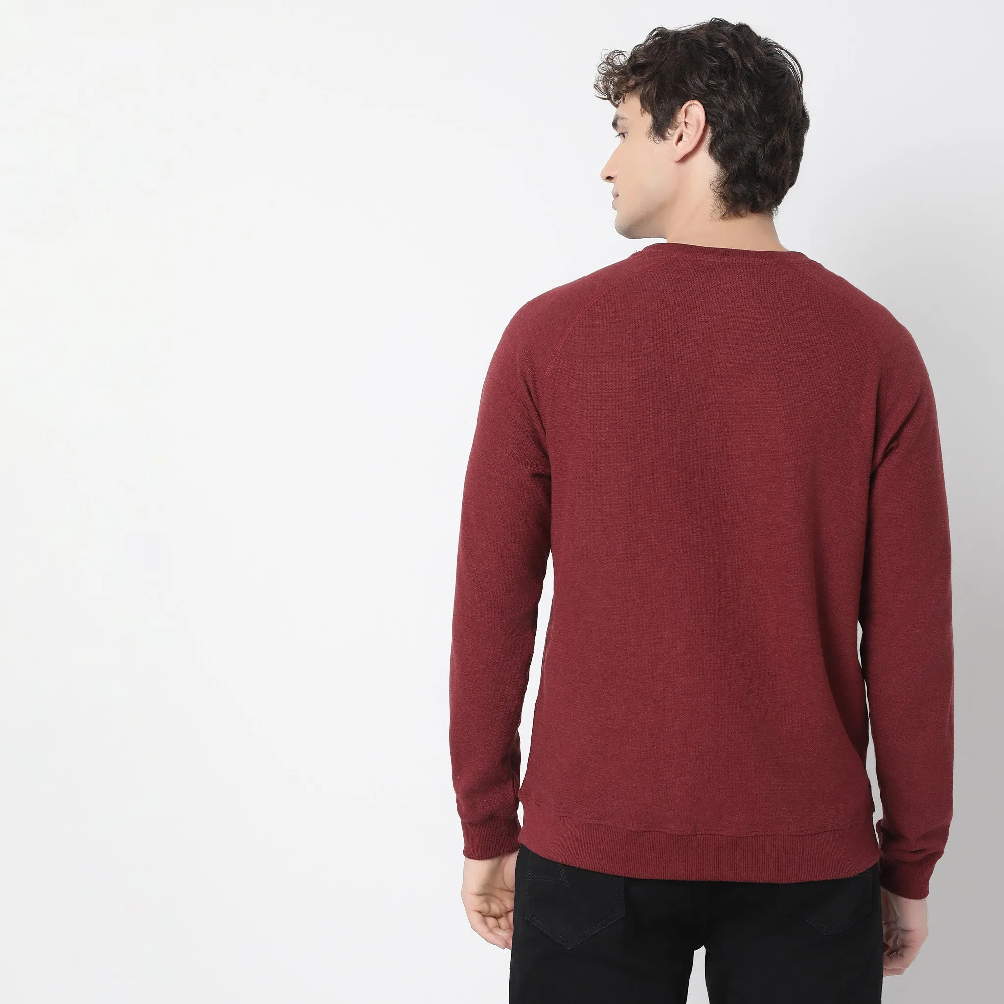 Lumberjackᵘˣ Authentic Pull Over with Micro Structure Comfort Blend - Regular Fit Solid