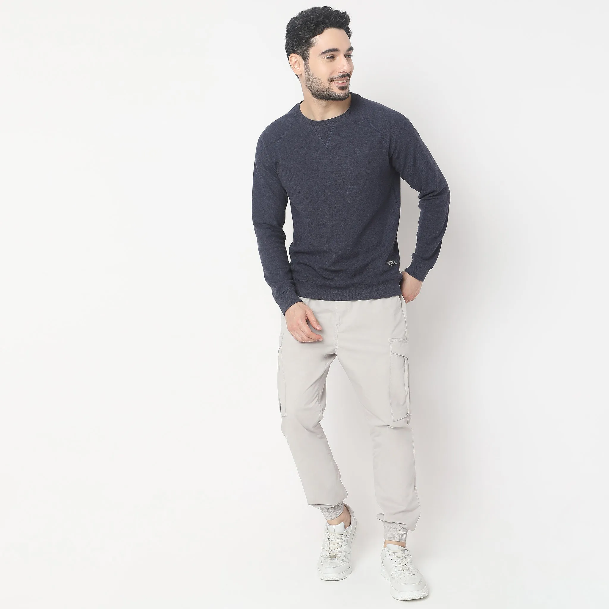 Lumberjackᵘˣ Authentic Pull Over with Micro Structure Comfort Blend - Regular Fit Solid