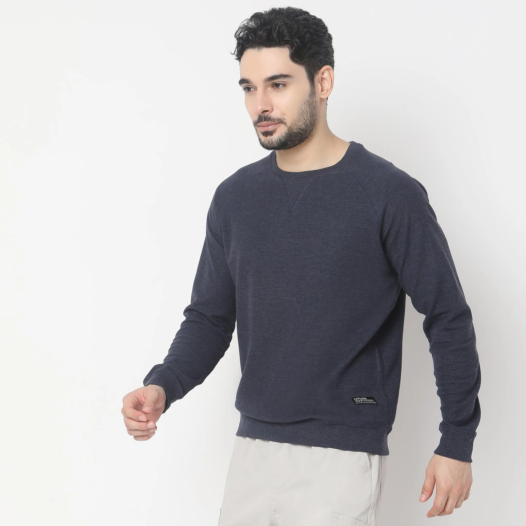 Lumberjackᵘˣ Authentic Pull Over with Micro Structure Comfort Blend - Regular Fit Solid