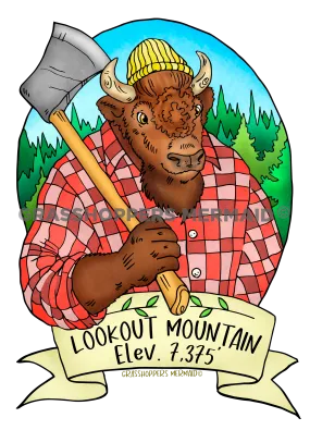 Lumberjack Bison