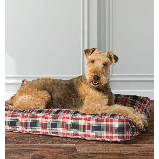 Lumberjack Box Duvet Dog Bed