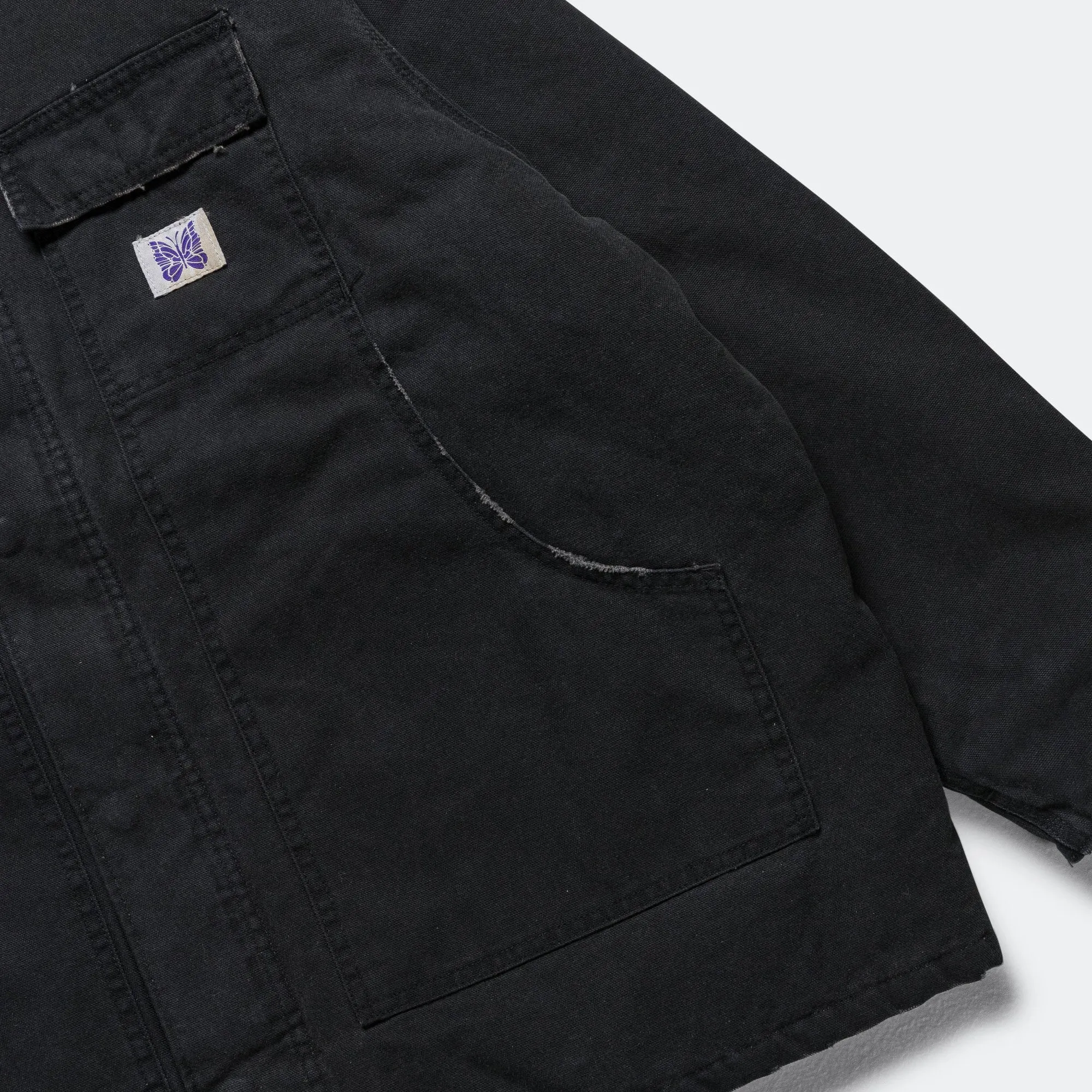 Lumberjack Coat - Black 11oz Cotton Oxford