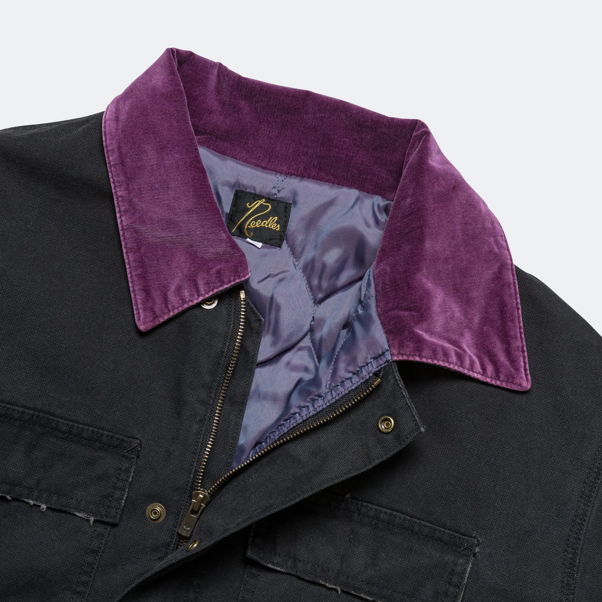 Lumberjack Coat - Black 11oz Cotton Oxford