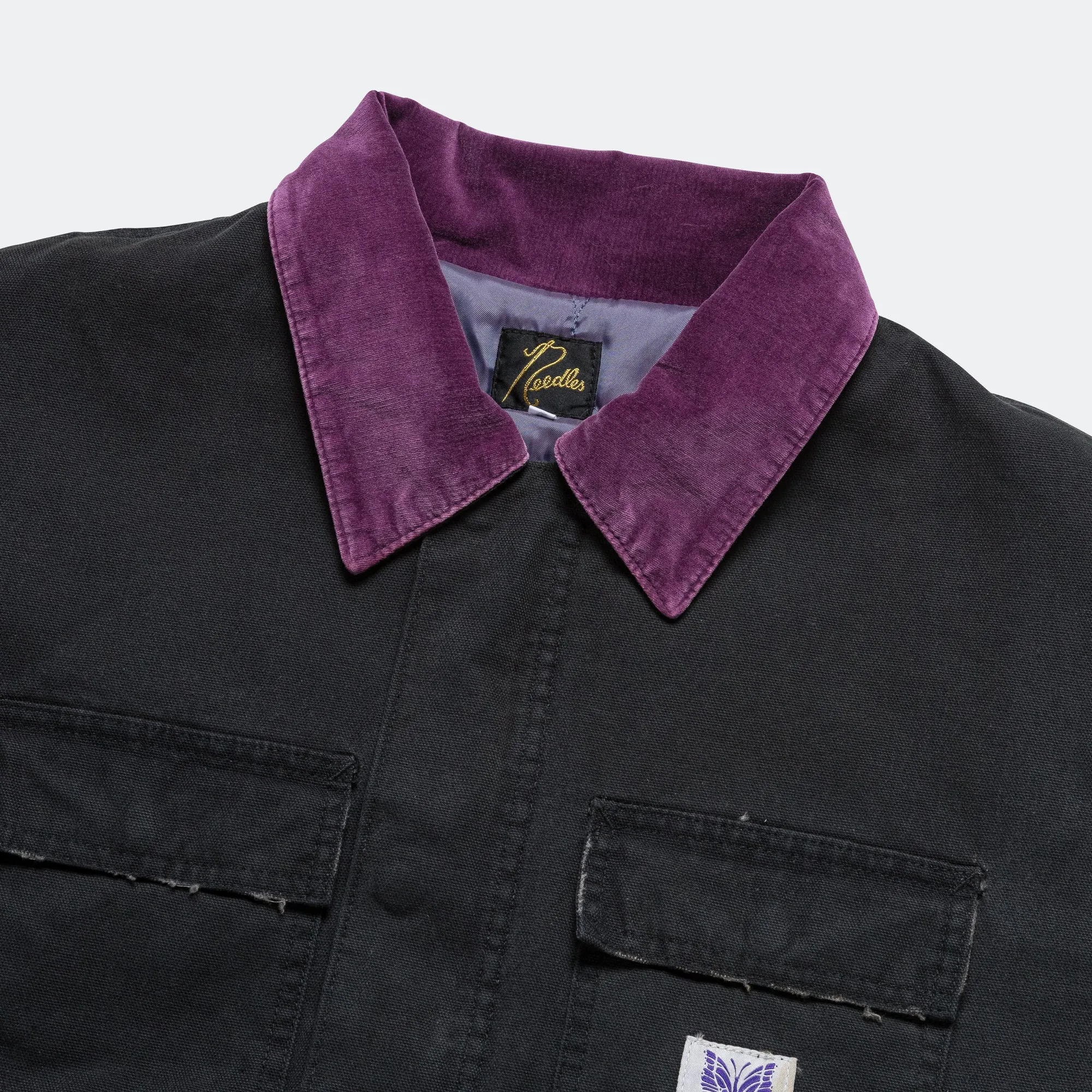 Lumberjack Coat - Black 11oz Cotton Oxford