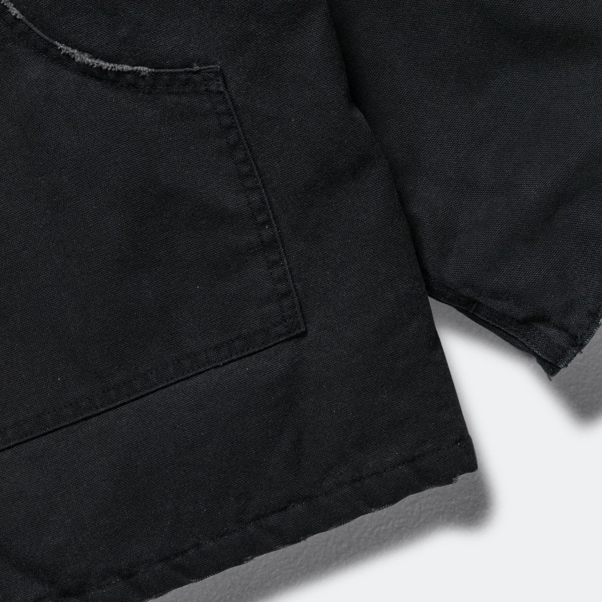 Lumberjack Coat - Black 11oz Cotton Oxford