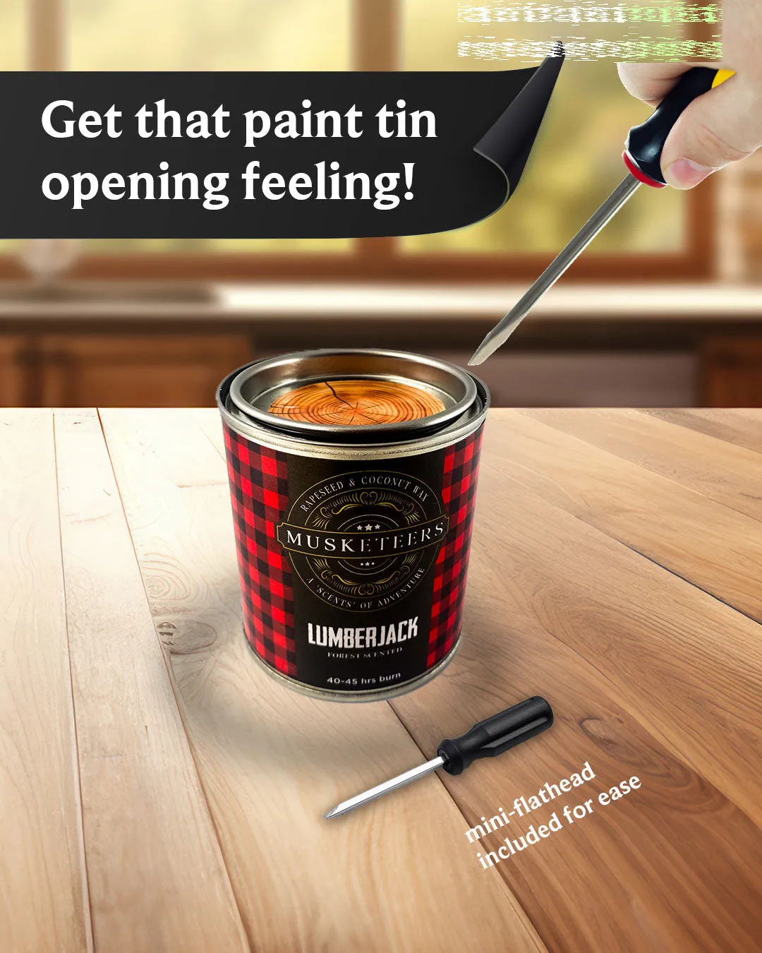 Lumberjack - Forest Candle