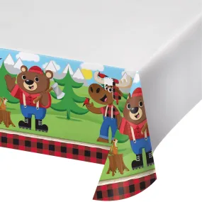 Lumberjack Party Tablecloth