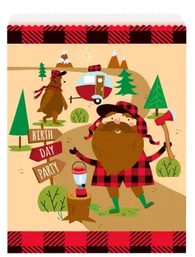 Lumberjack Party Treat Bags