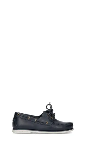 LUMBERJACK Scarpa barca donna blu in pelle