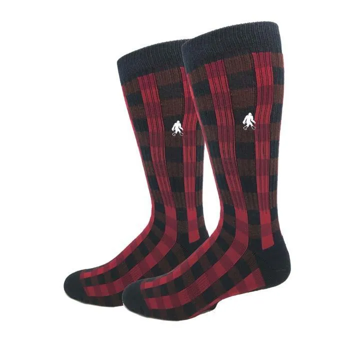 Lumberjack Socks Men's Arch Compression Crew Sock