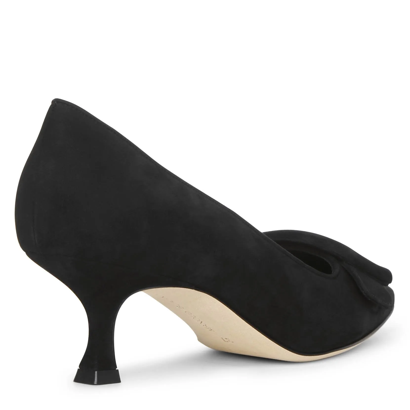 Maysale pump 50 black suede