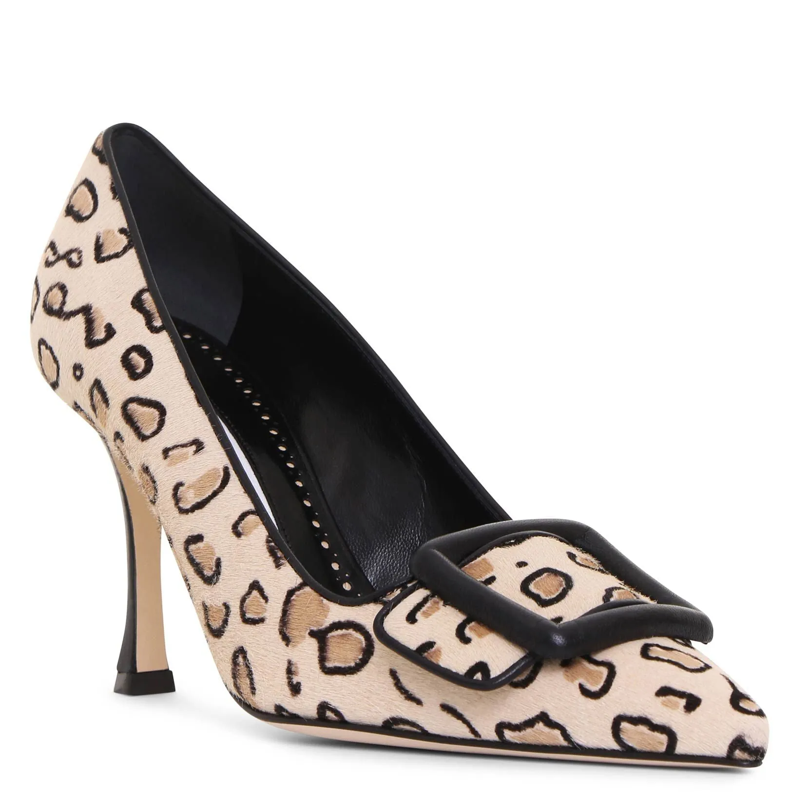 Maysalebi leopard pumps