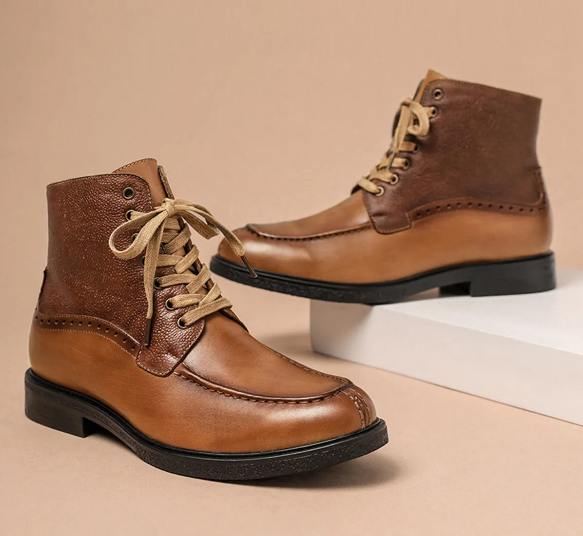 Men's Moc Composite Dress Casual Boots
