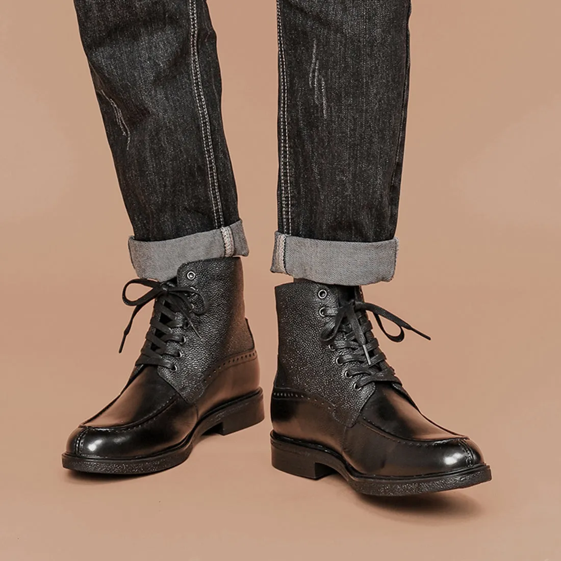 Men's Moc Composite Dress Casual Boots