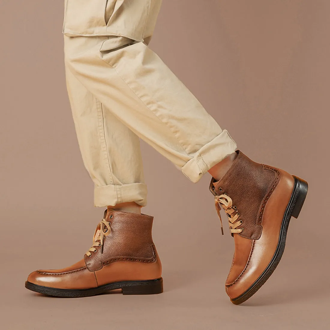 Men's Moc Composite Dress Casual Boots