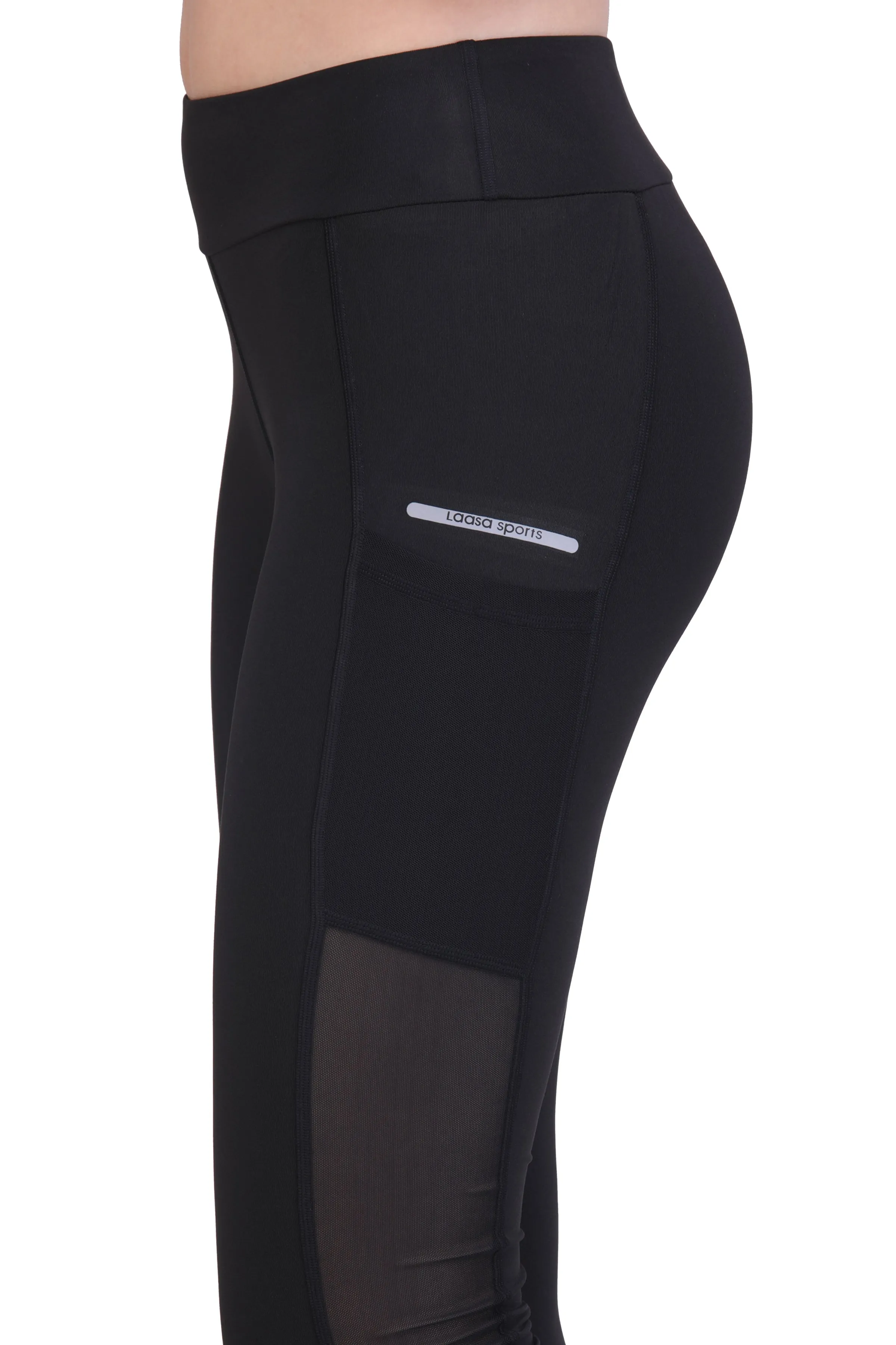 MID-RISE TRAINING MESH TIGHTS | PANT WITH SIDE POCKETS