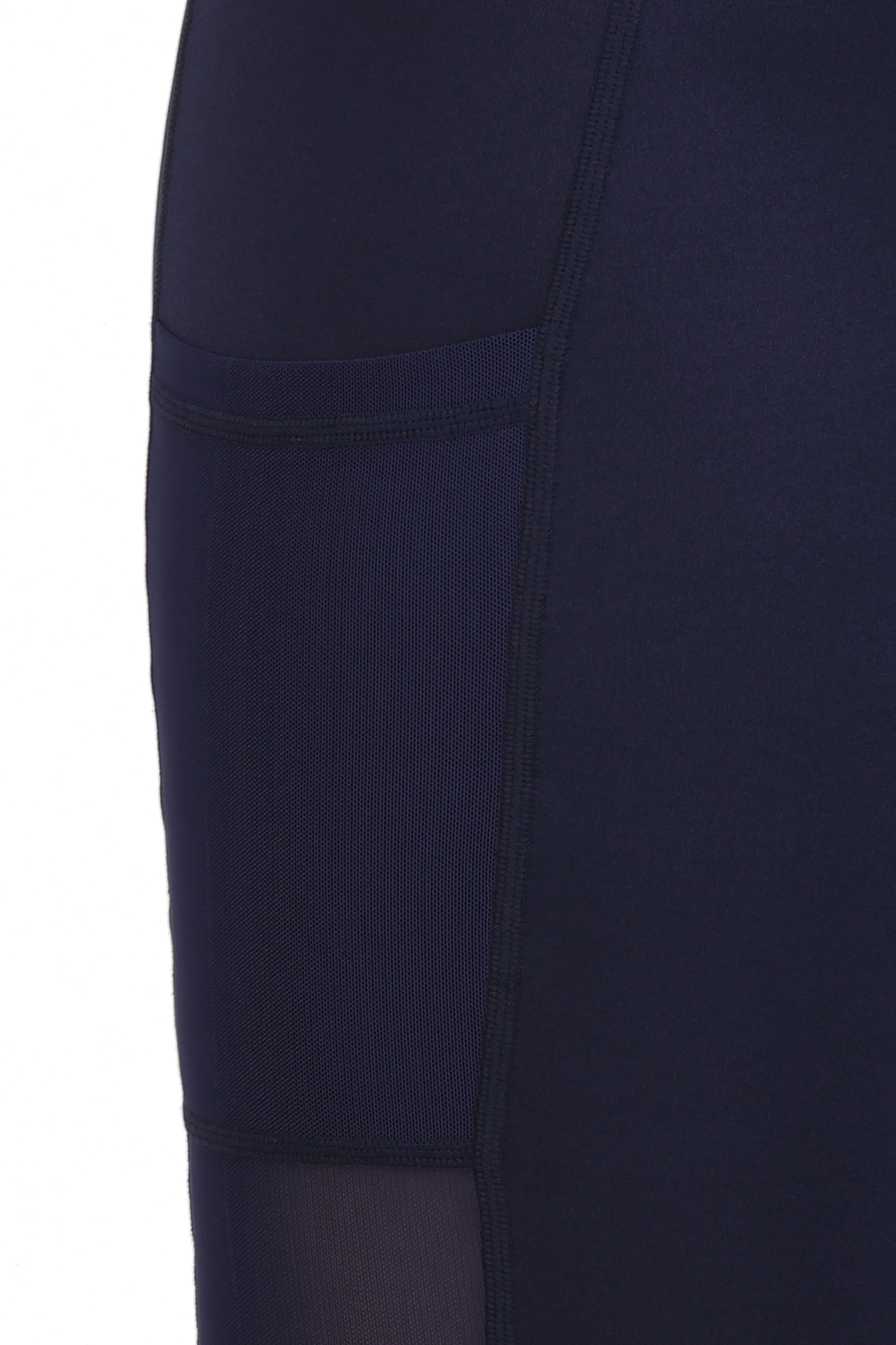 MID-RISE TRAINING MESH TIGHTS | PANT WITH SIDE POCKETS