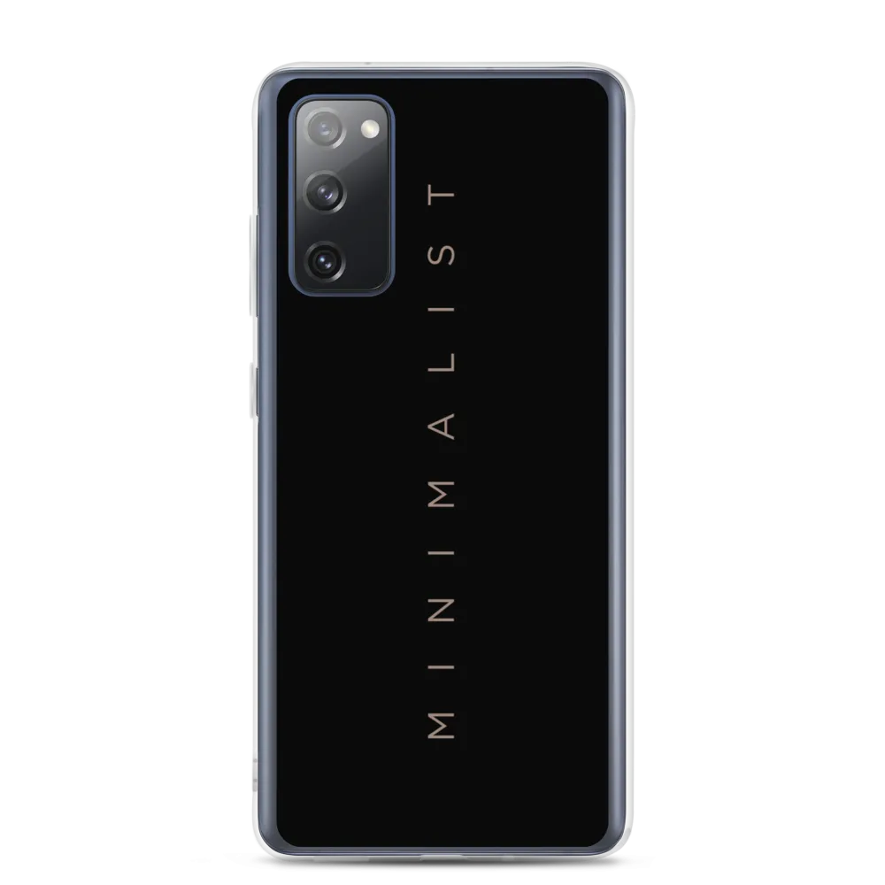 Minimalist Samsung Case