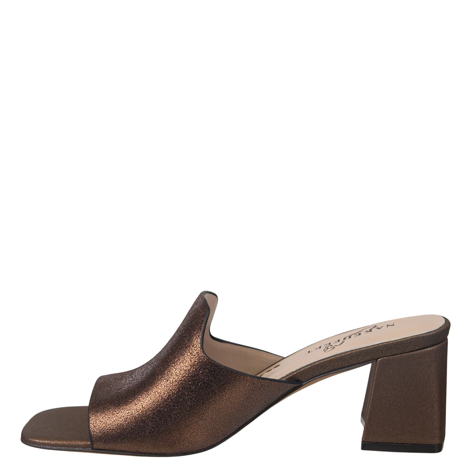 NAKED FEET - AUSTERE in BRONZE Heeled Sandals