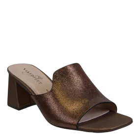 NAKED FEET - AUSTERE in BRONZE Heeled Sandals