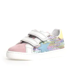 Naturino Pinn VL | Pink/Blue Kids Sneakers