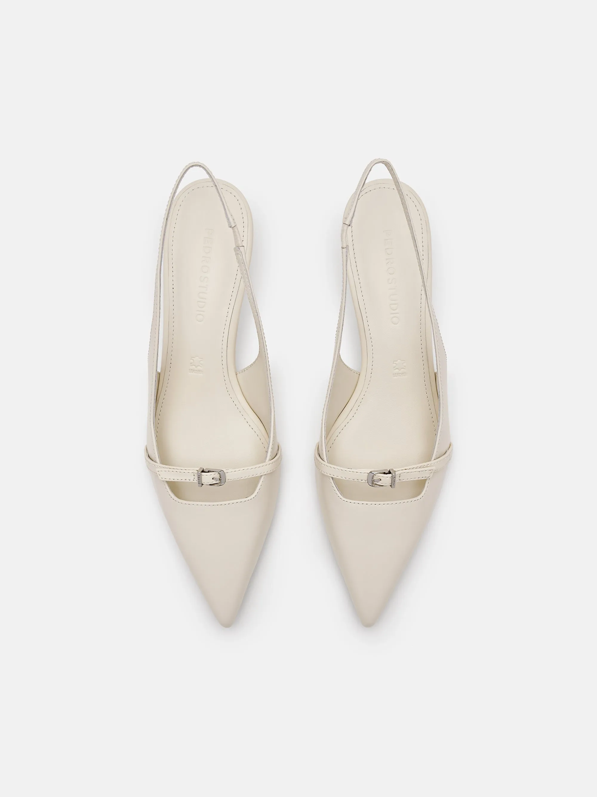 PEDRO Studio Maggie Leather Heel Pumps