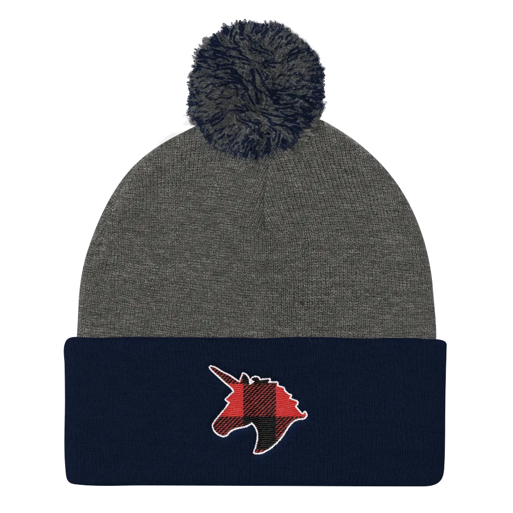 Plaid Unicorn (Beanie)