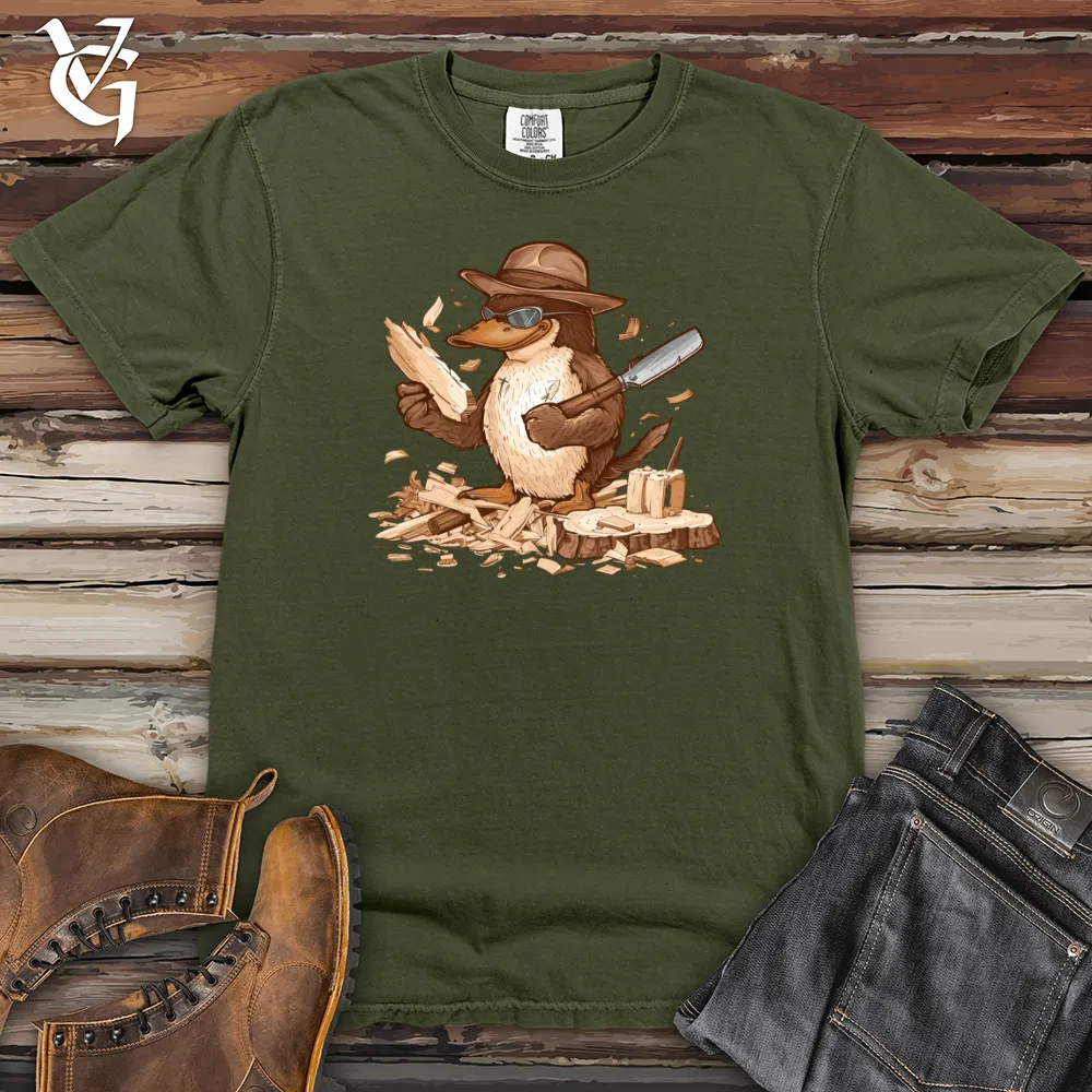 Platypus Lumberjack Craft Heavy Cotton Comfort Colors Tee