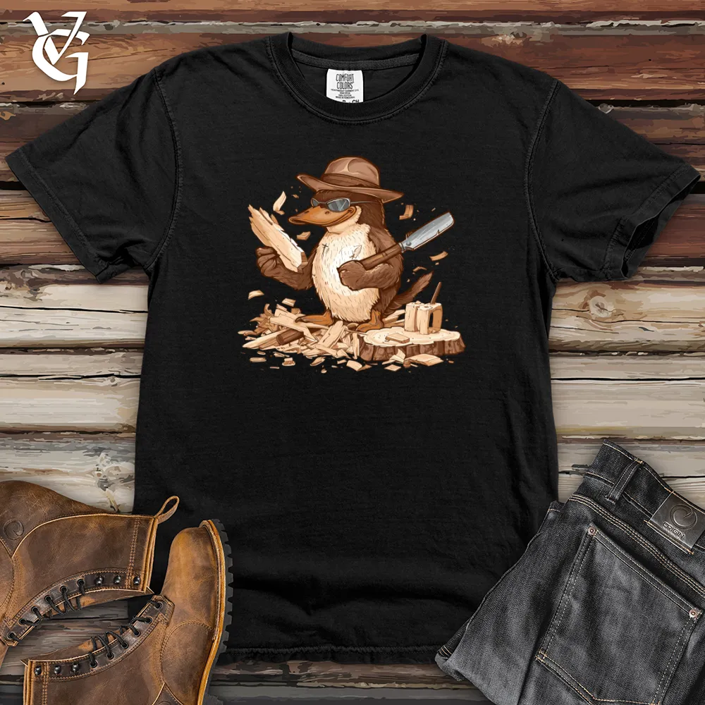 Platypus Lumberjack Craft Heavy Cotton Comfort Colors Tee