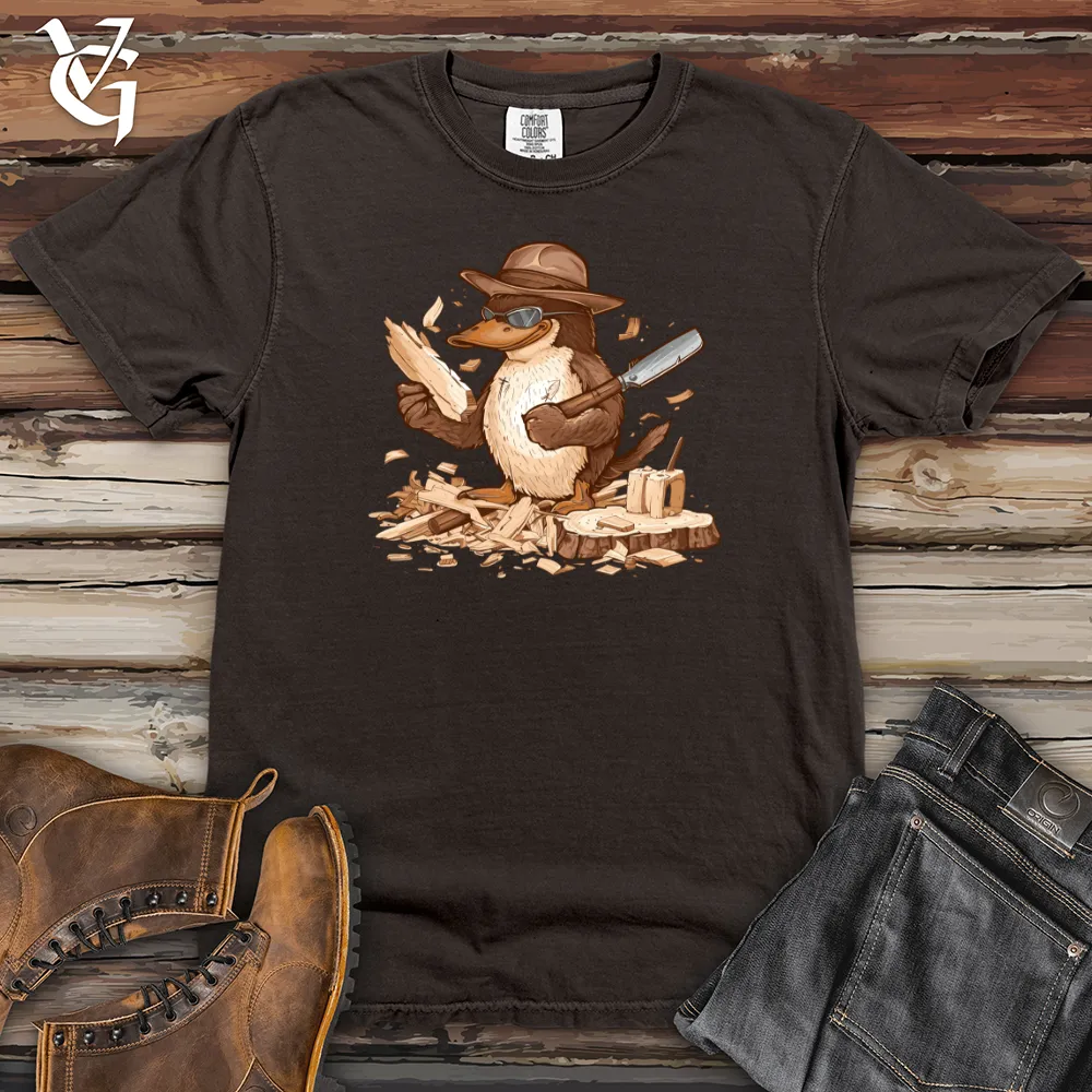 Platypus Lumberjack Craft Heavy Cotton Comfort Colors Tee