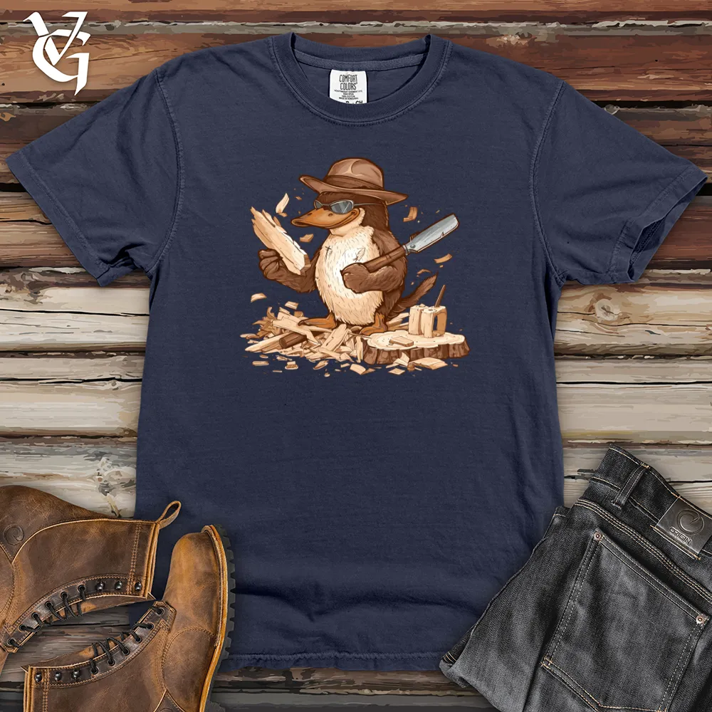 Platypus Lumberjack Craft Heavy Cotton Comfort Colors Tee