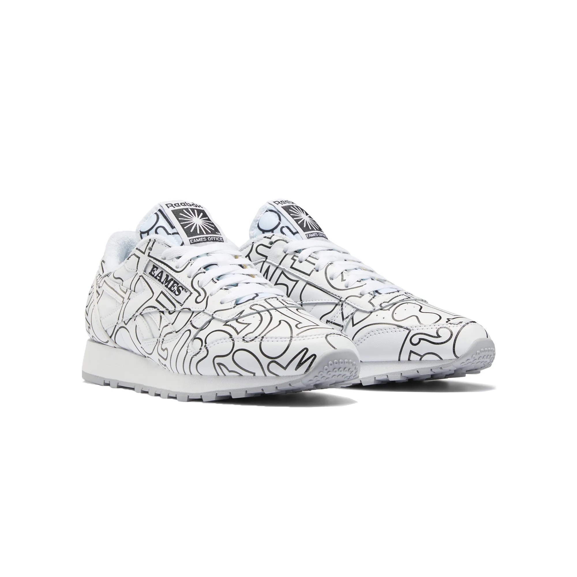 Reebok X Eames Mens Classic Leather Shoes White