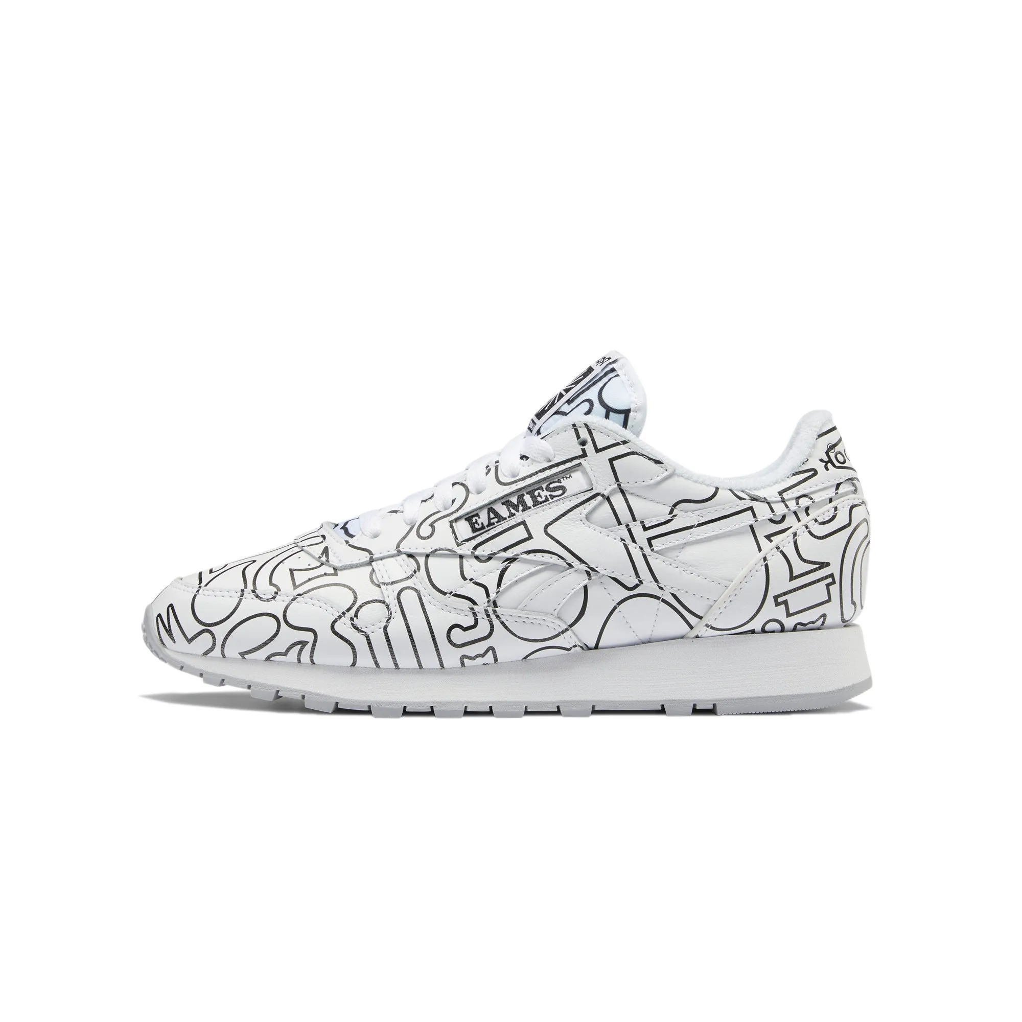 Reebok X Eames Mens Classic Leather Shoes White